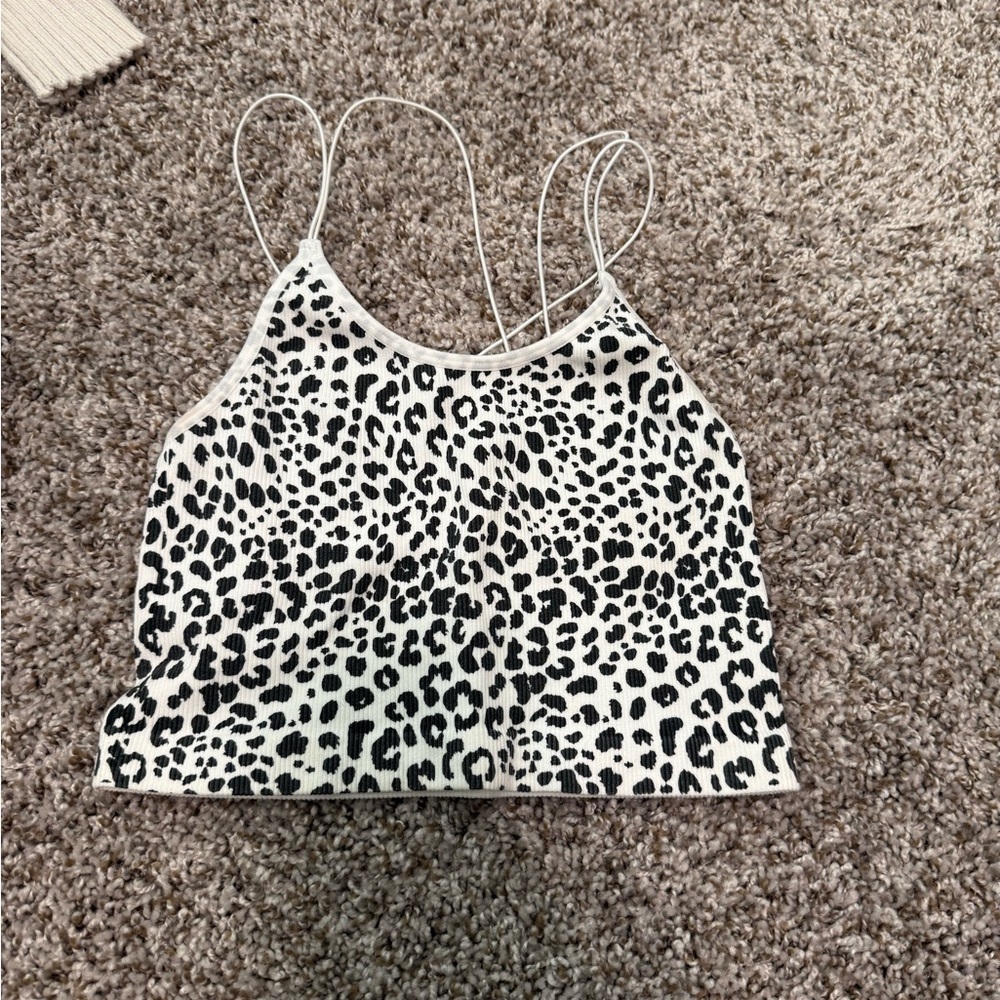 Leopard Print Women's Top